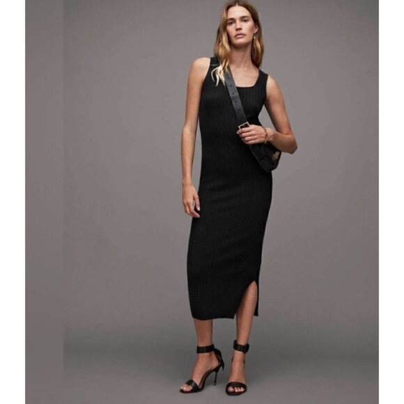 AllSaints Dresses & Skirts - AllSaints Margot Sleeveless BodyconDress Black Size S